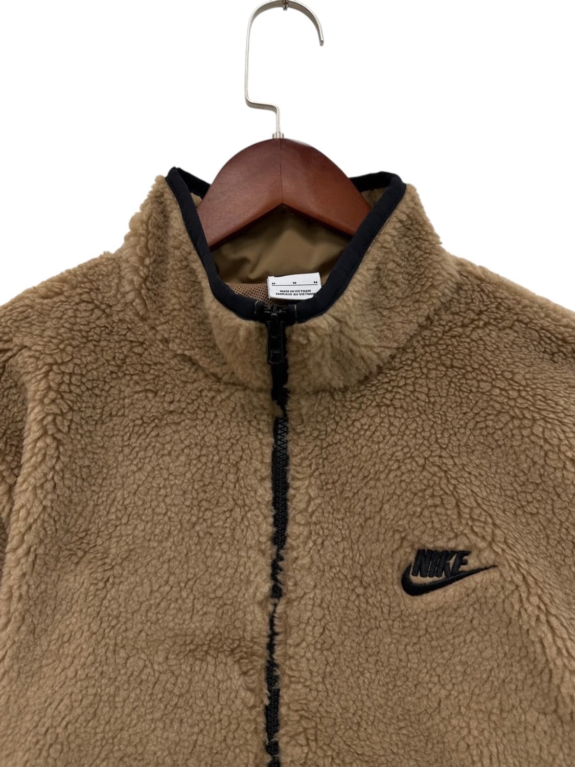 나이키 오버핏 플리스 후리스 아노락 브라운 (M~XL) 상품이미지2