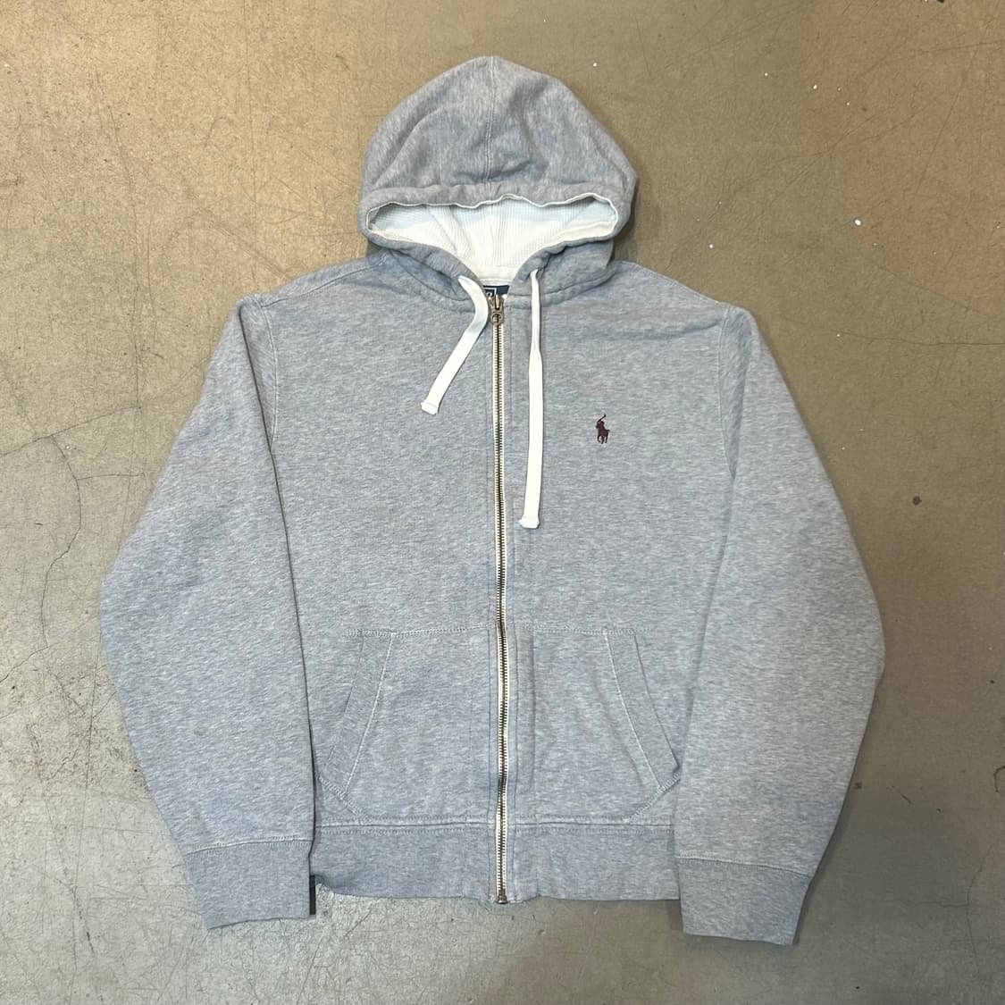 L 폴로랄프로렌 그레이 후드 집업 상품이미지2