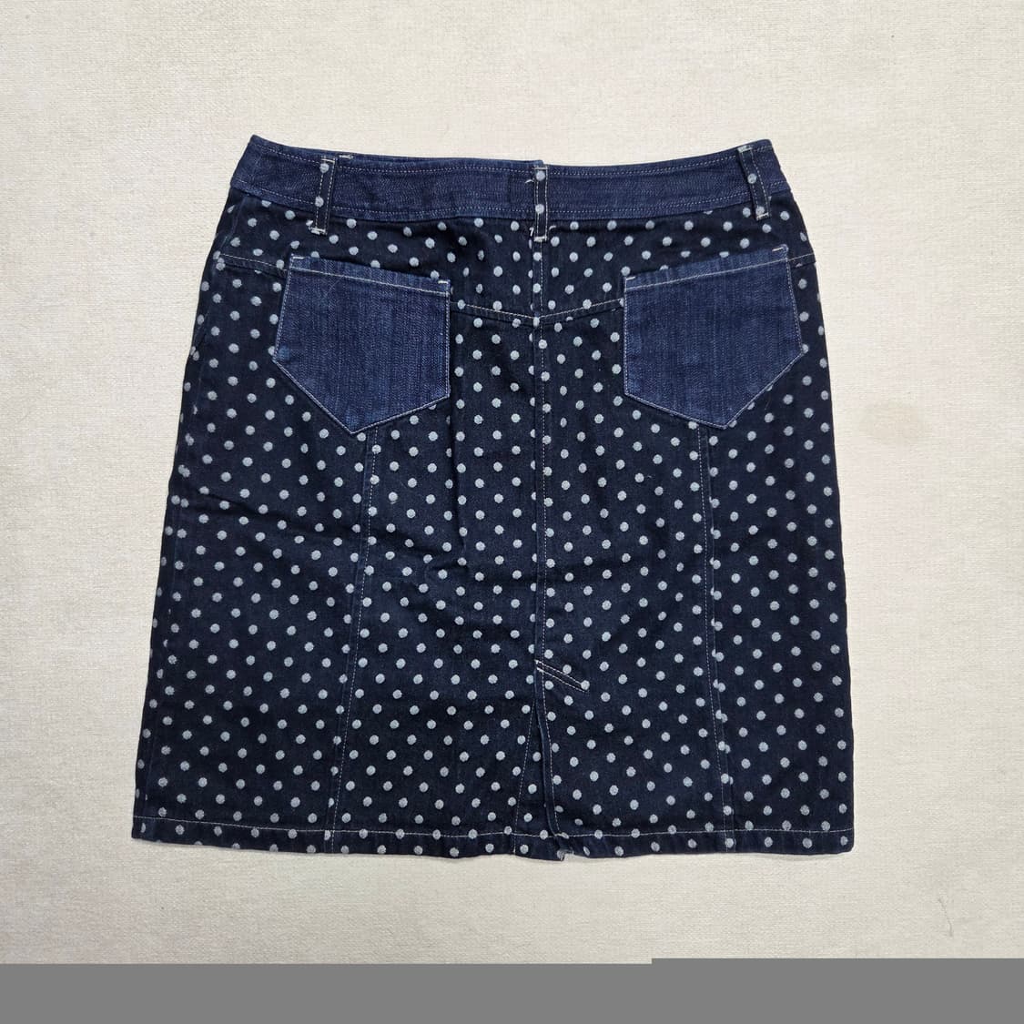 Jocomomola 도트 데님 스커트 상품이미지2