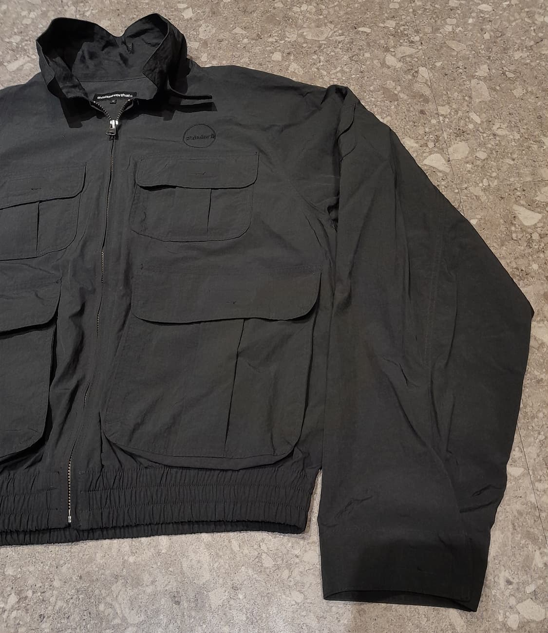 💥디스이즈네버댓 나일론 멀티포켓 바람막이 자켓 (M) 상품이미지3