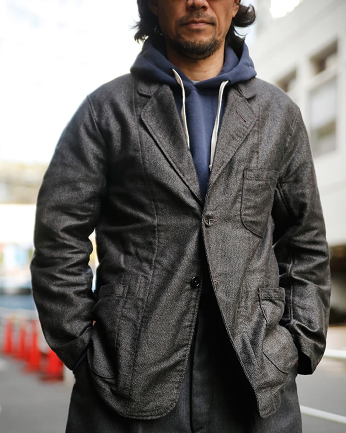 joemccoy DOUBLE DIAMOND SACK COAT / 상품이미지7