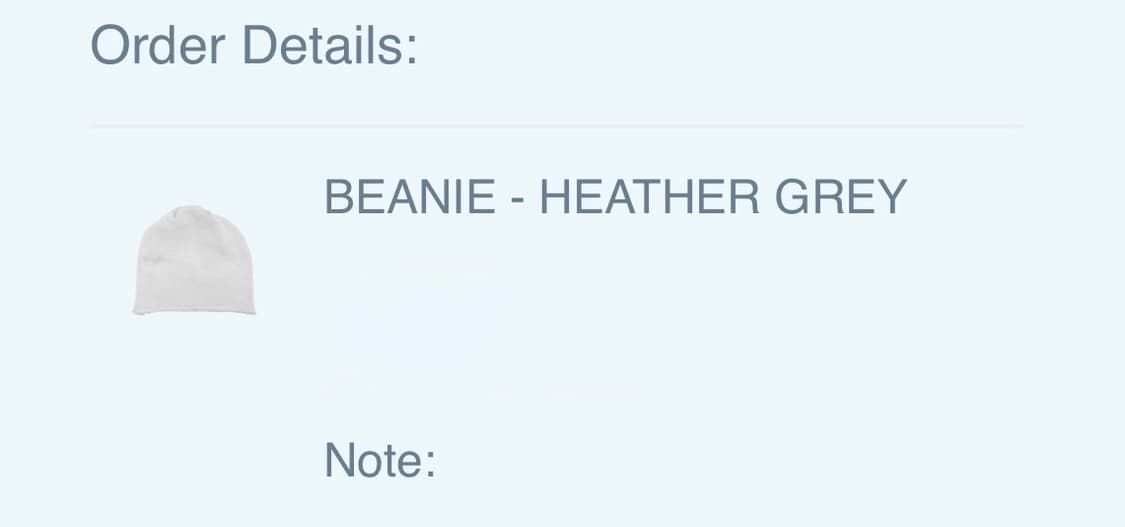 SKYLRK-HEATHER GREY 비니 상품이미지2