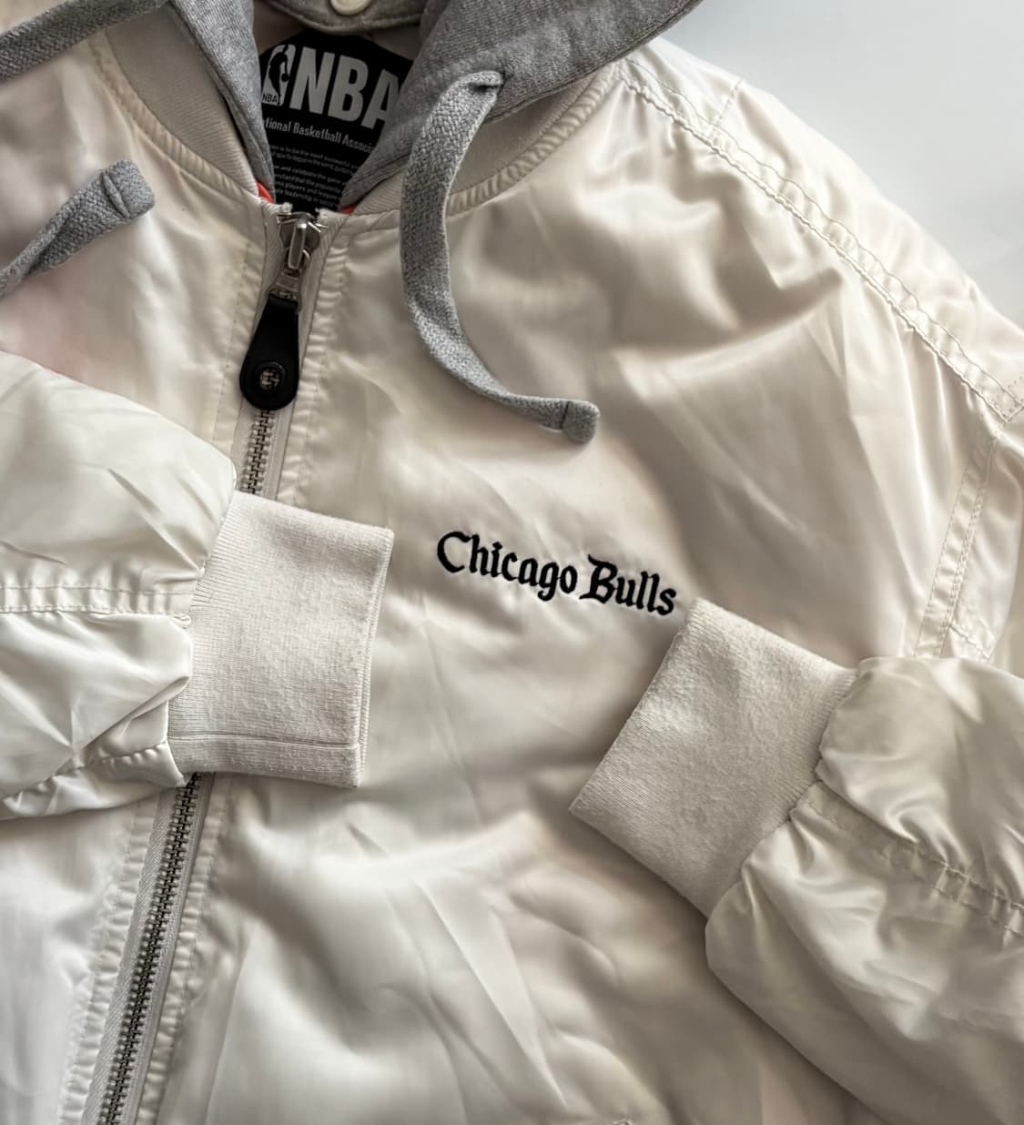 NBA 시카고 불스 오버핏 항공 점퍼 상품이미지5