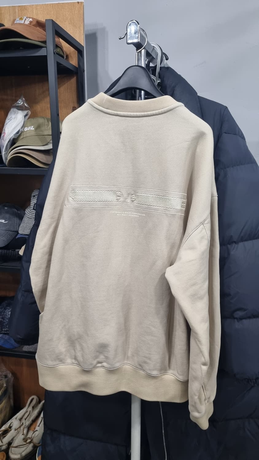 SOLID HOMME)) 오버핏 스웻셔츠 100~105 상태깔끔 상품이미지4