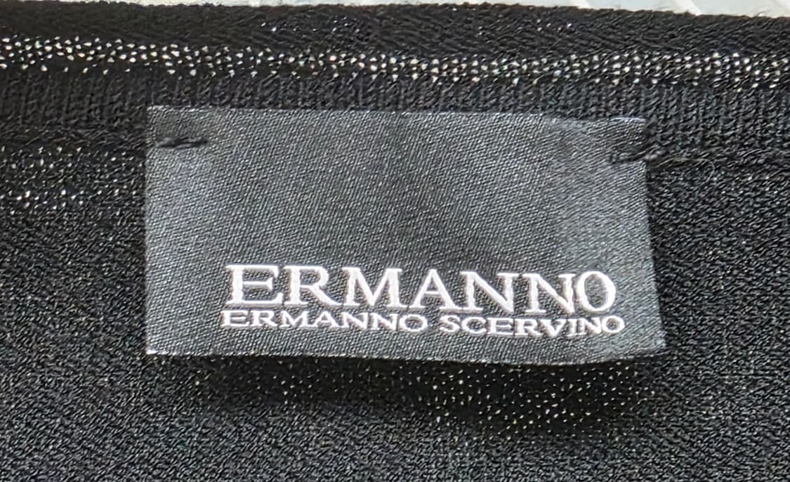 에르마노 설비노 크롭 니트 가디건 S 55 봄~초여름 니트 WM69 상품이미지2