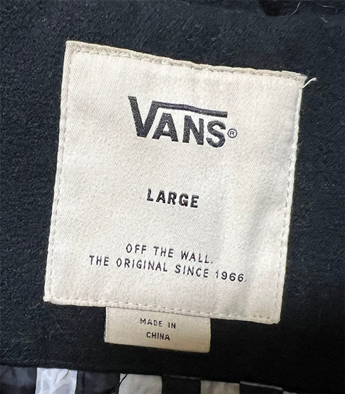 VANS 반스 오프더월 남자 모직 누빔 코치자켓 겨울 L 100  상품이미지6