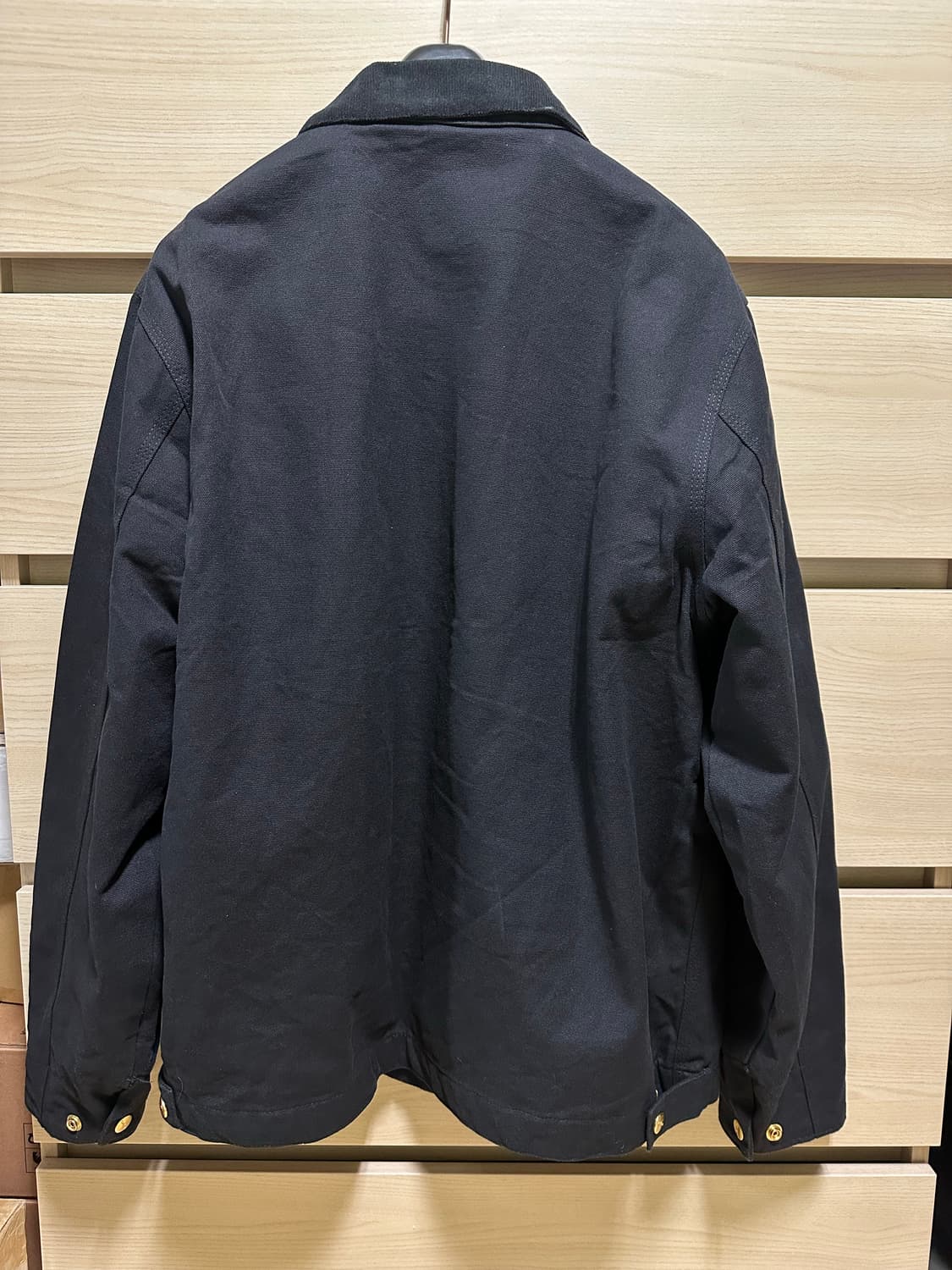(XL) 칼하트 디트로이트 자켓 블랙 상품이미지4