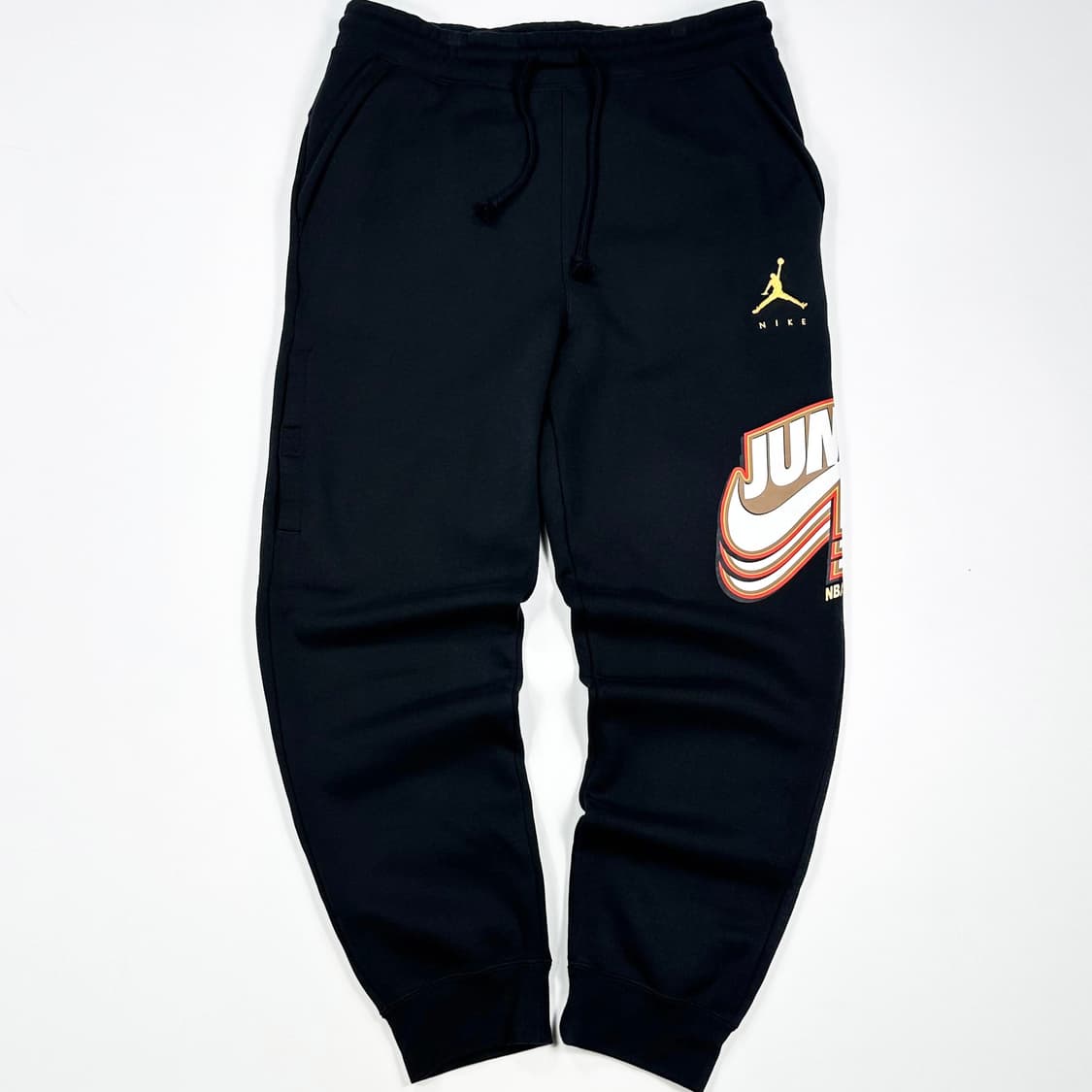 나이키 조던 NBA 와이드 스웻 조거팬츠 블랙 XL 상품이미지2