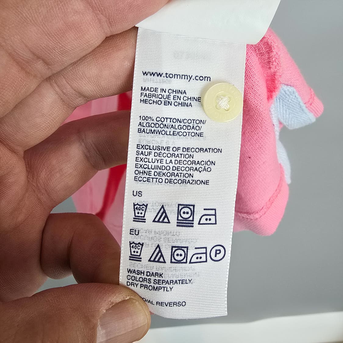 새제품) 타미힐피거 DENNY 폴로셔츠 케네디핑크 XXL 상품이미지6