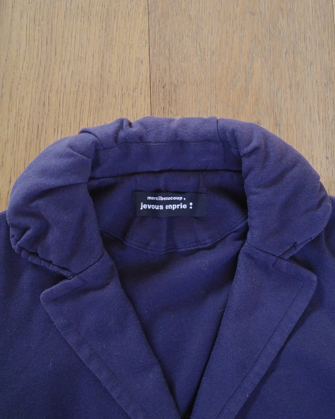 메르시보꾸 코튼 블레이저 상품이미지3