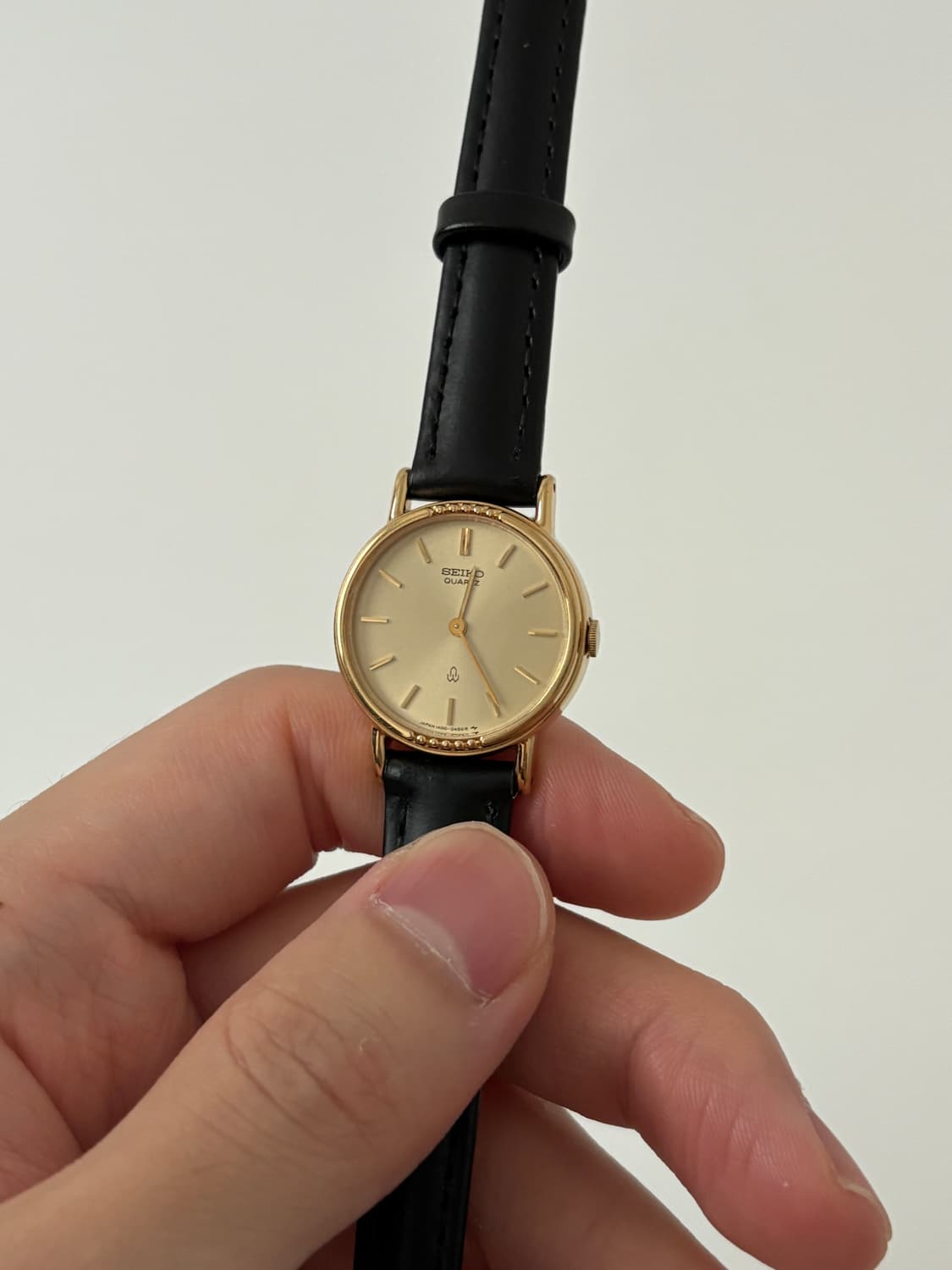 80s sunburst dial gold ladies quartz 상품이미지2