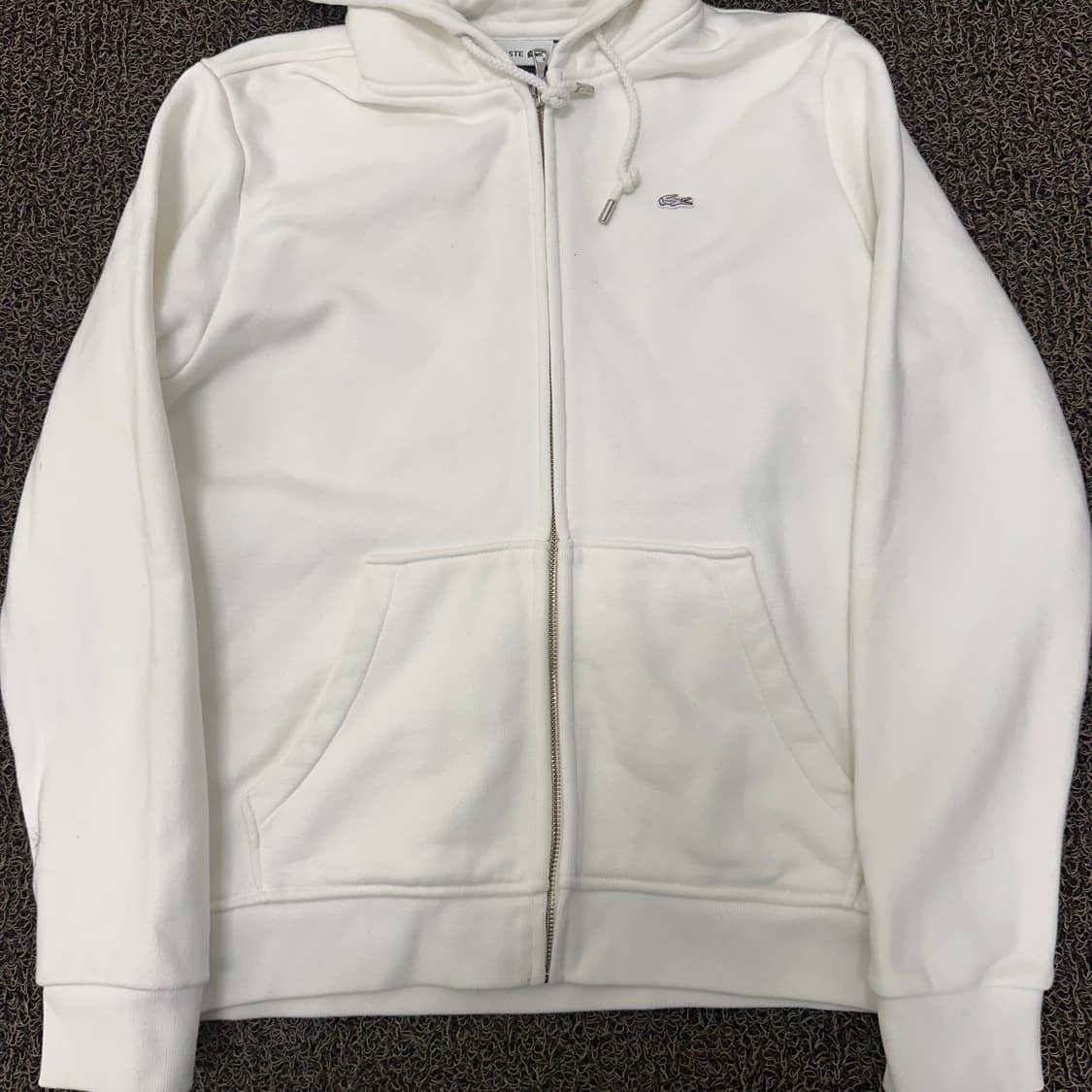 라코스테 여성 후드집업 화이트 95(M) 상품이미지3