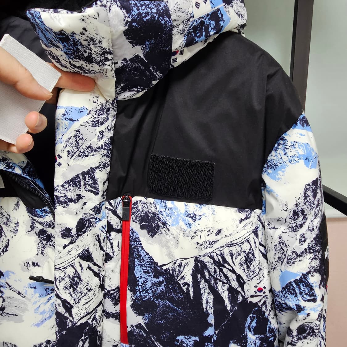 노스페이스 베이징올림픽 국대 설산 패딩 110 2XL 상품이미지4