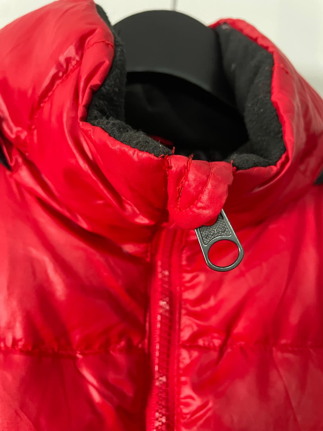 폴로 랄프로렌 보이즈 스칼렛레드 빅포니 패딩 (on.92)   상품이미지5