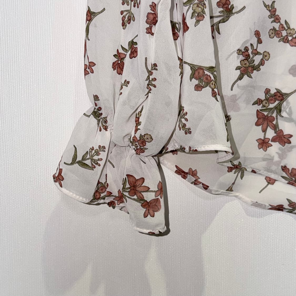 Japanese vintage white blouse 상품이미지3