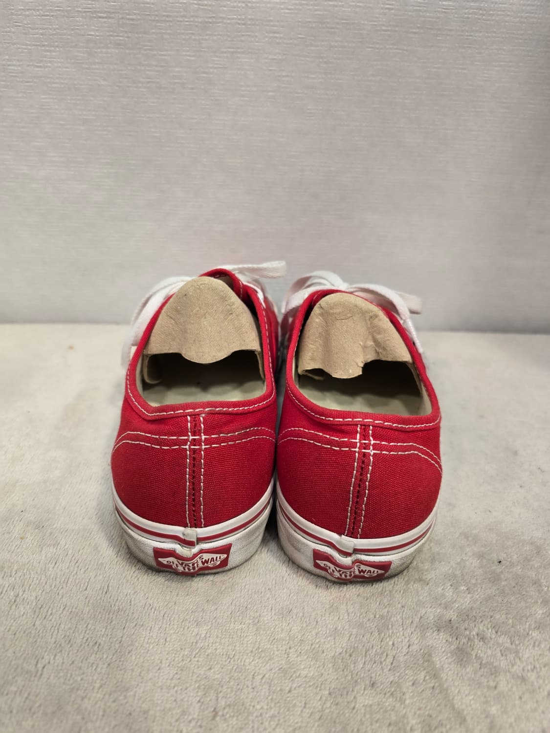 반스 어센틱 레드 스니커즈 240mm 상품이미지4