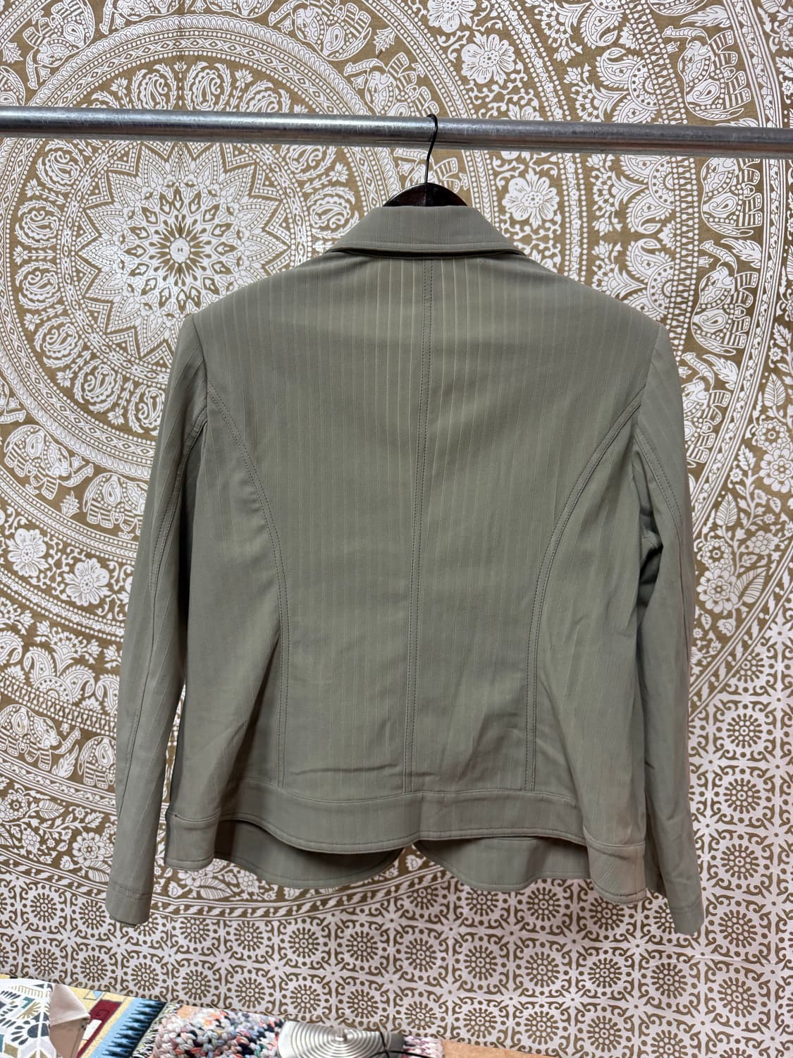 여성 코튼 스판 3버튼 블레이저  상품이미지4