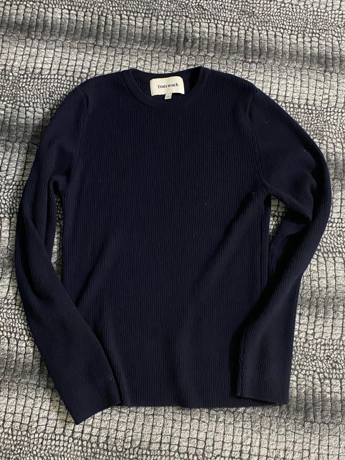 토니웩 슈퍼파인 메리노 코만도 니트 L 상품이미지1