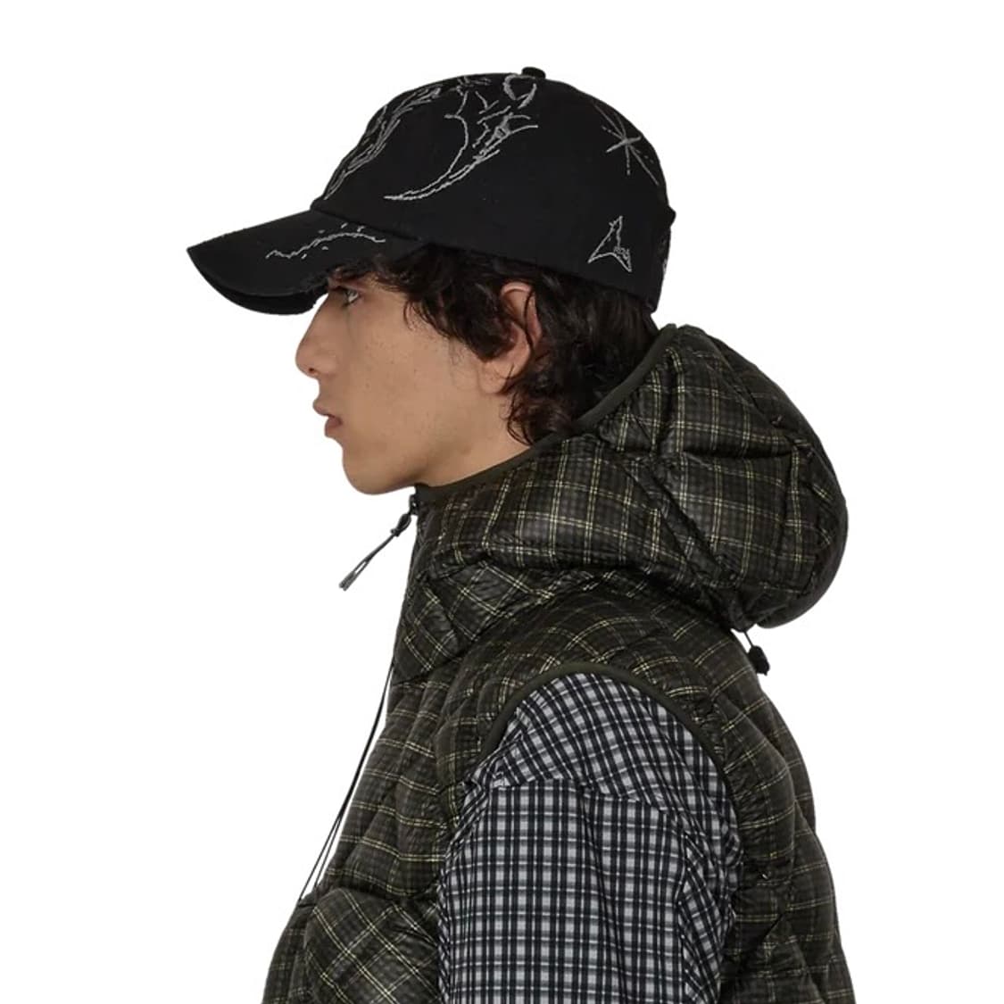 로아 하이킹 26ss Ryli Embriodered 볼캡/블랙 상품이미지3