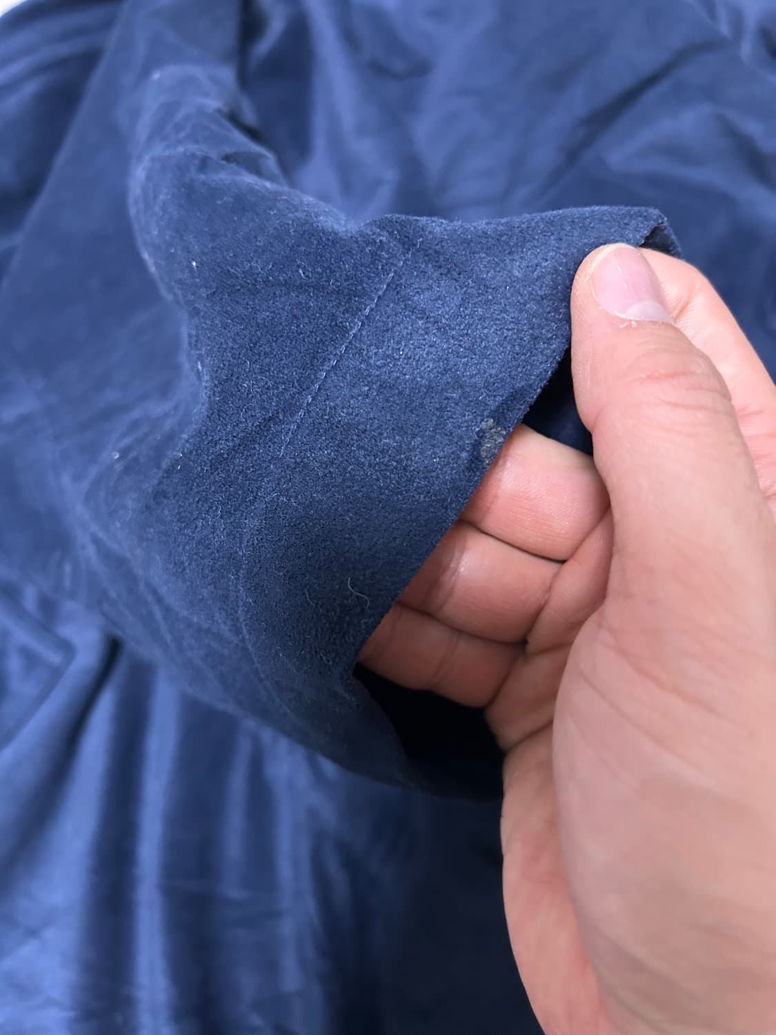 일제 스웨이드느낌 후드자켓 사이즈 105~110 상품이미지8