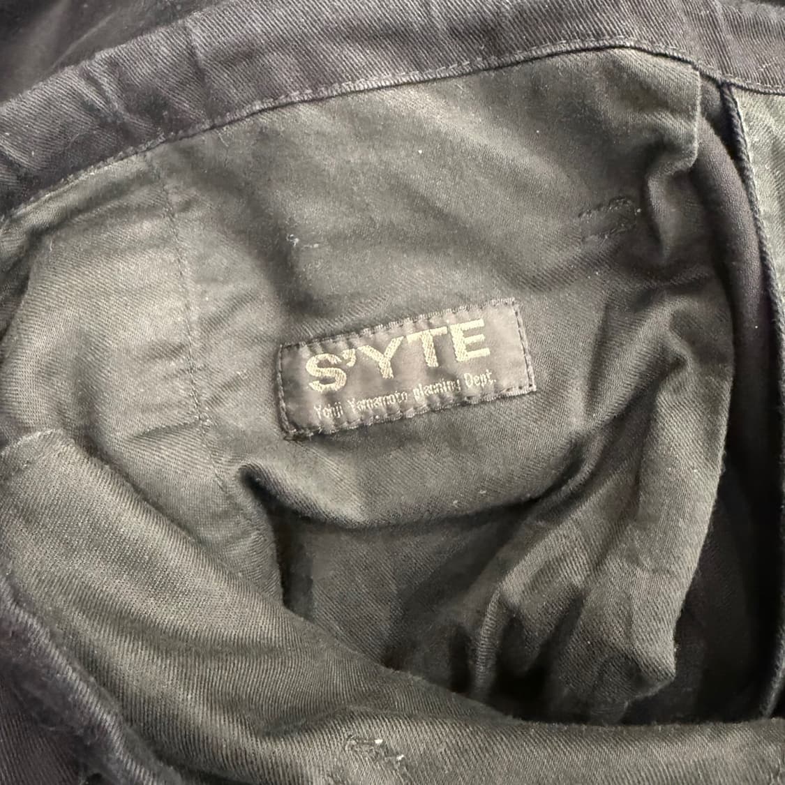 S'YTE 요지 야마모토 코튼팬츠입니다. 상품이미지4