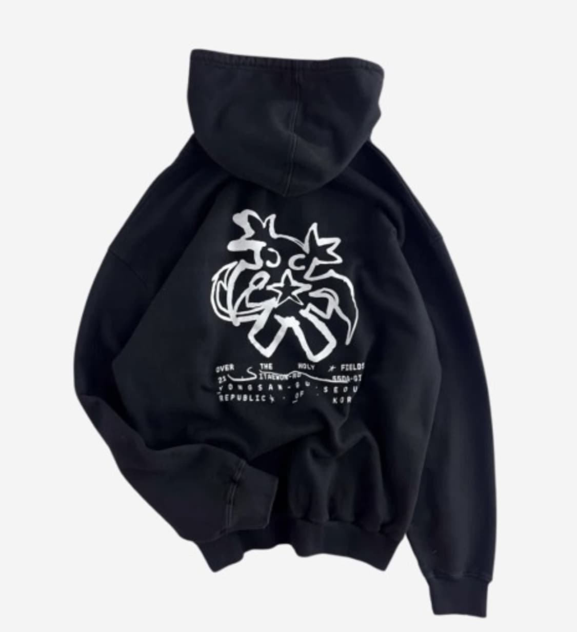 UVU SEOUL / 서울마라톤 후드 블랙 상품이미지1