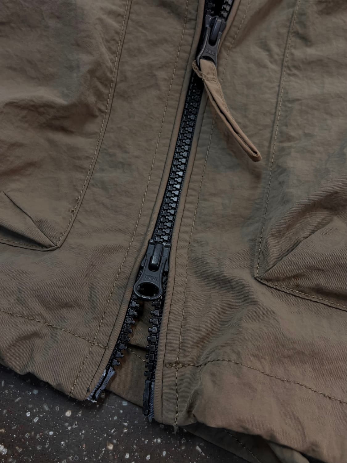 에스피오나지 바람막이 Ray Yacht Parka Taupe (L) 상품이미지8