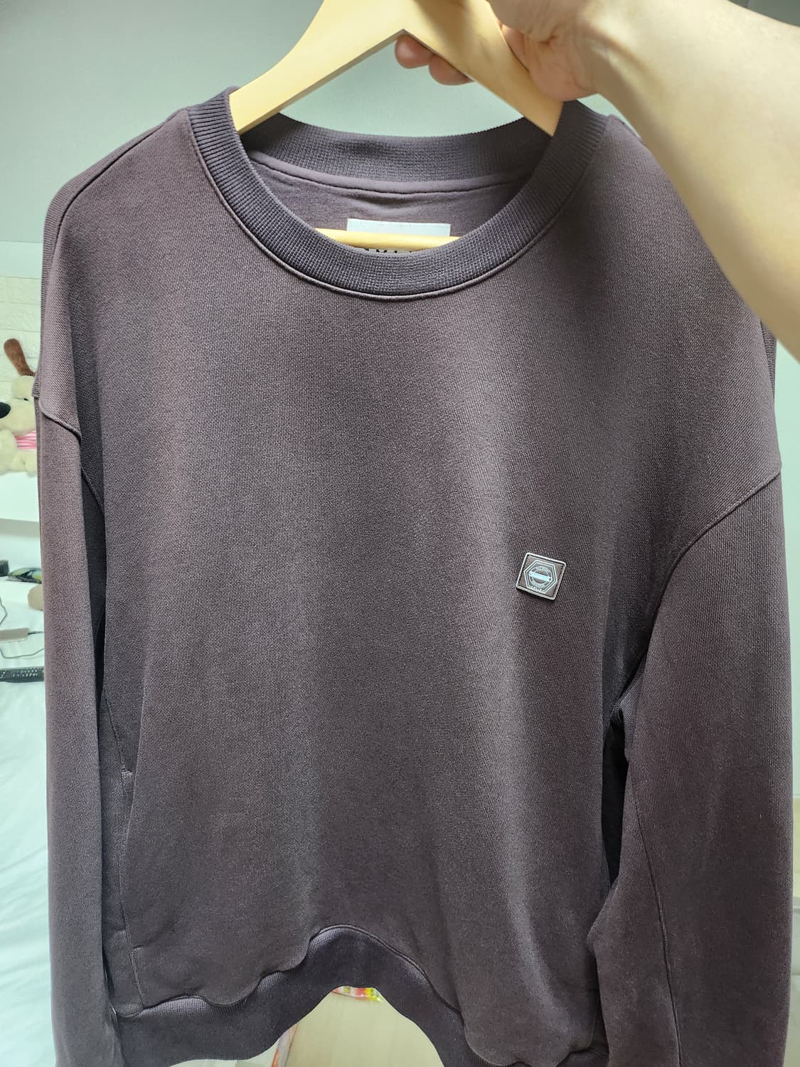 솔리드옴므 정품 맨투맨 105사이즈 상품이미지5