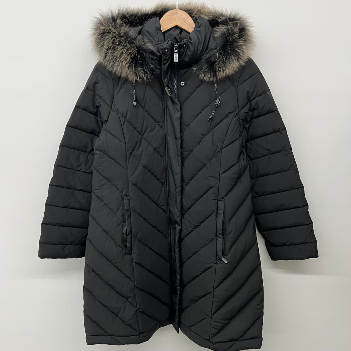 발망 블랙 롱 패딩 점퍼 여성L 상품이미지2