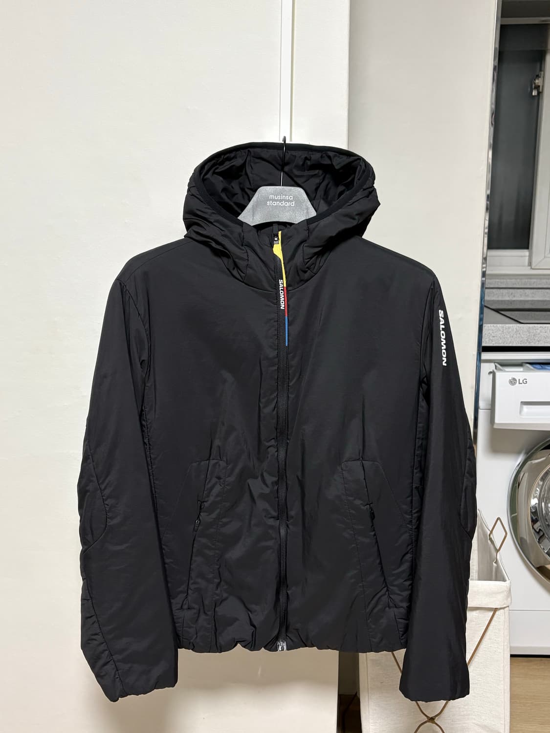 살로몬 모디세이 자켓 블랙 색상 M 상품이미지3