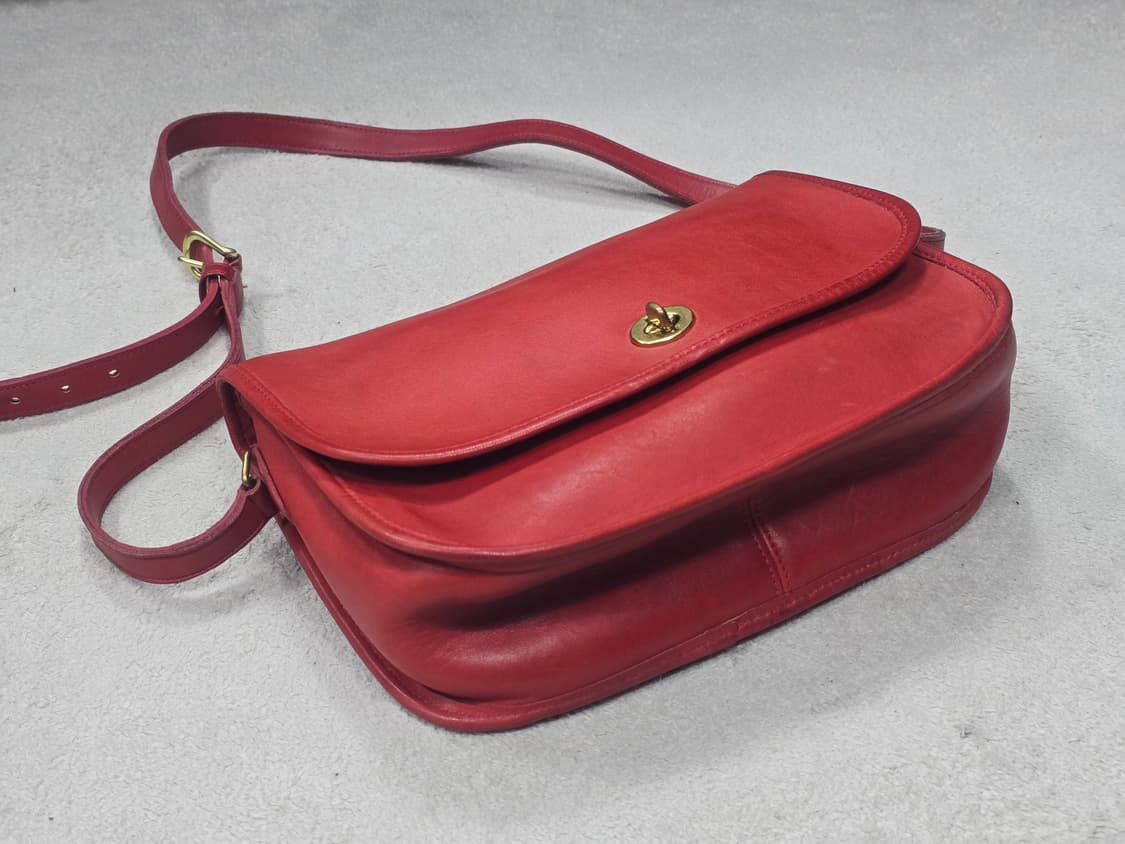 코치 9790 빈티지 레더 시티백  상품이미지3