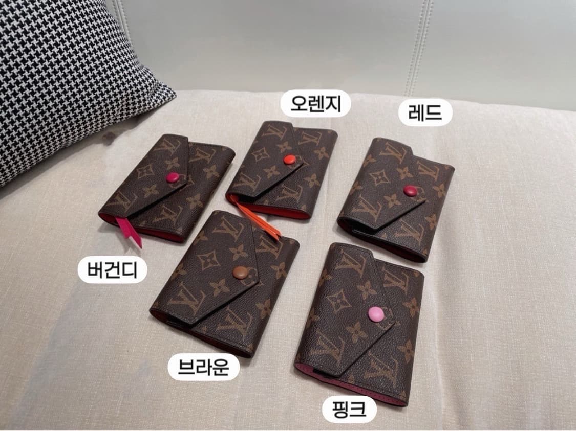 루비비통 모노그램 빅토린 월렛 카드지갑,반지갑(5색상) 상품이미지1