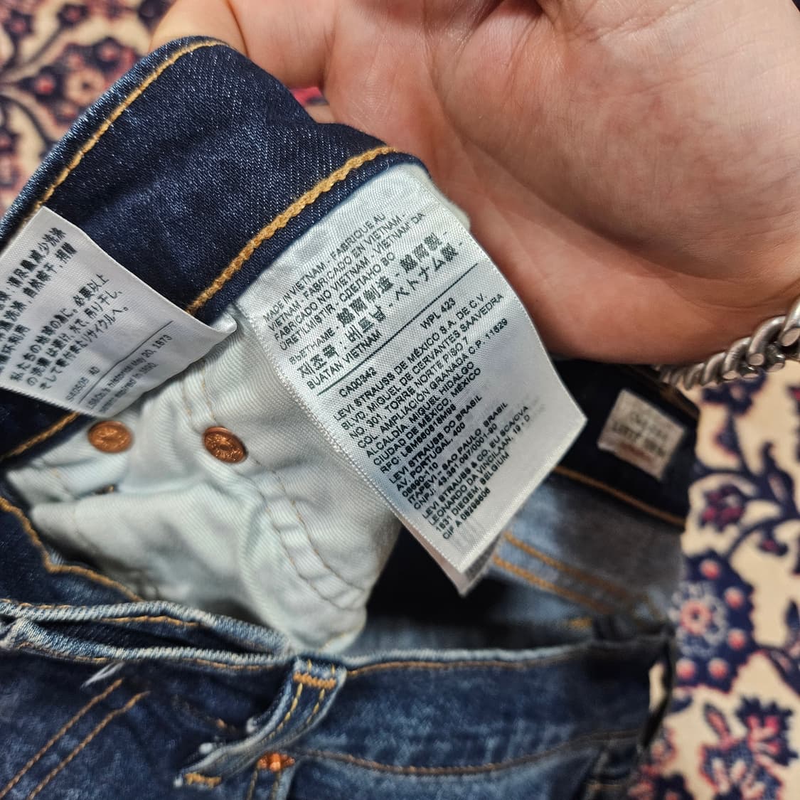 리바이스(Levis) 프리미엄 라인 No.505 데님팬츠 32size 상품이미지8