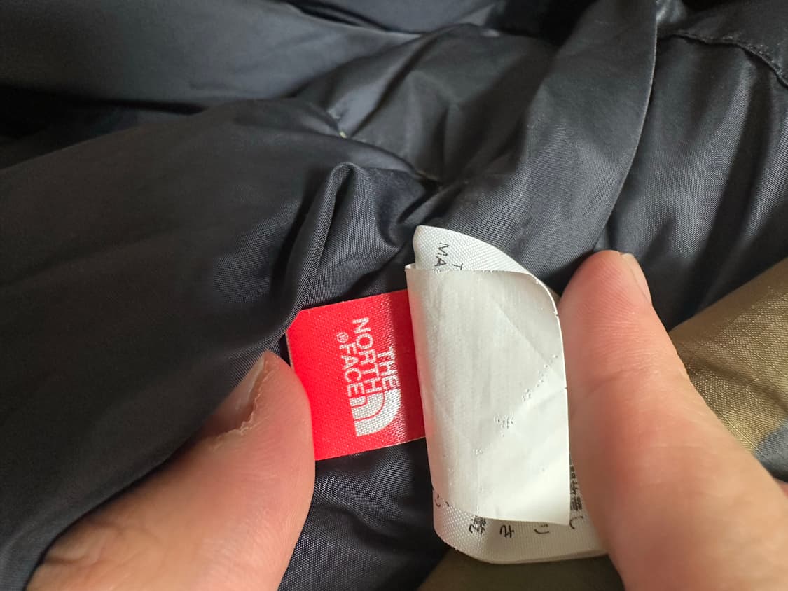 NORTHFACE 노스페이스 카모 중앙 로고 조끼 패딩 상품이미지10