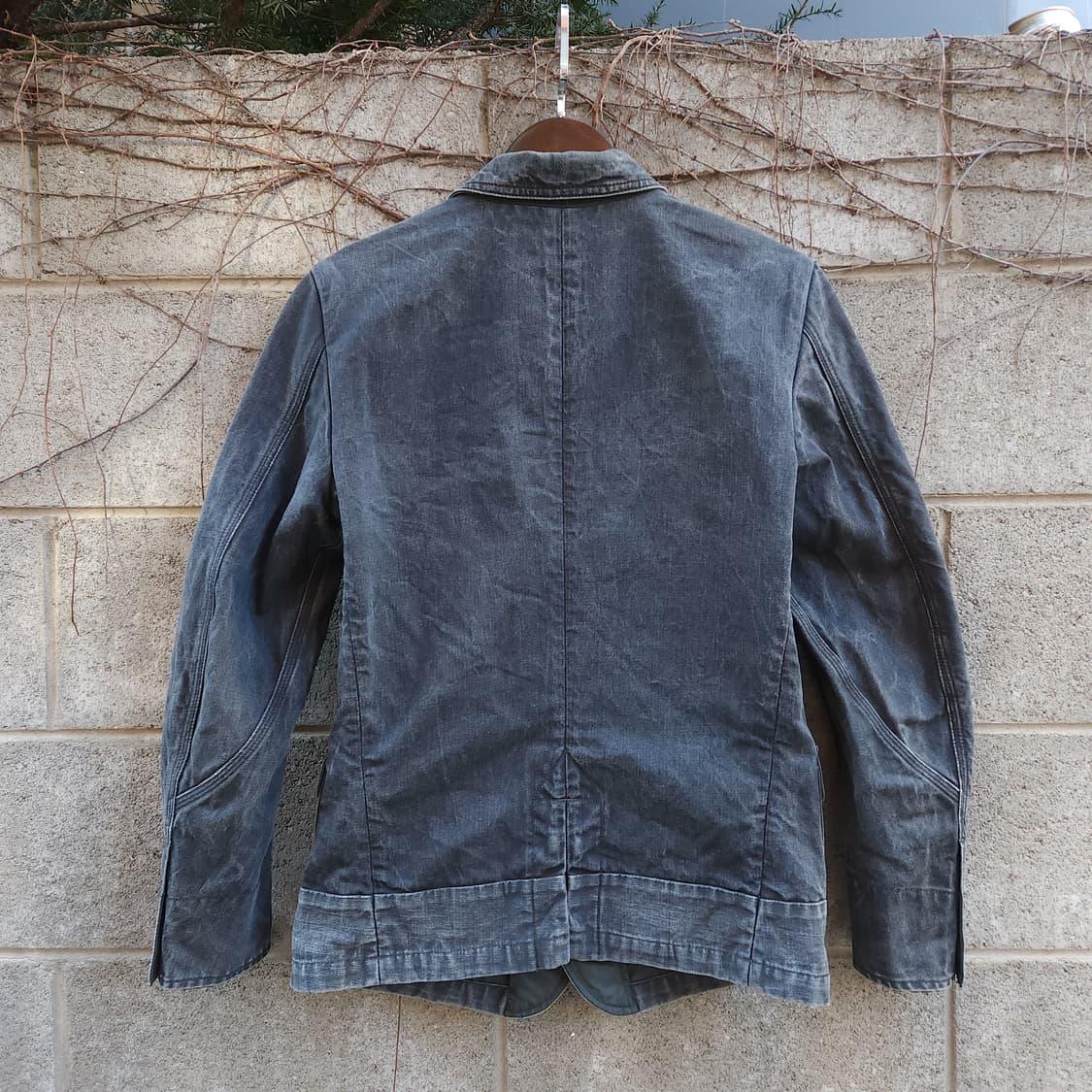 [S] DIESEL VINTAGE 왁스 데님 블레이저 남녀 자켓 상품이미지7