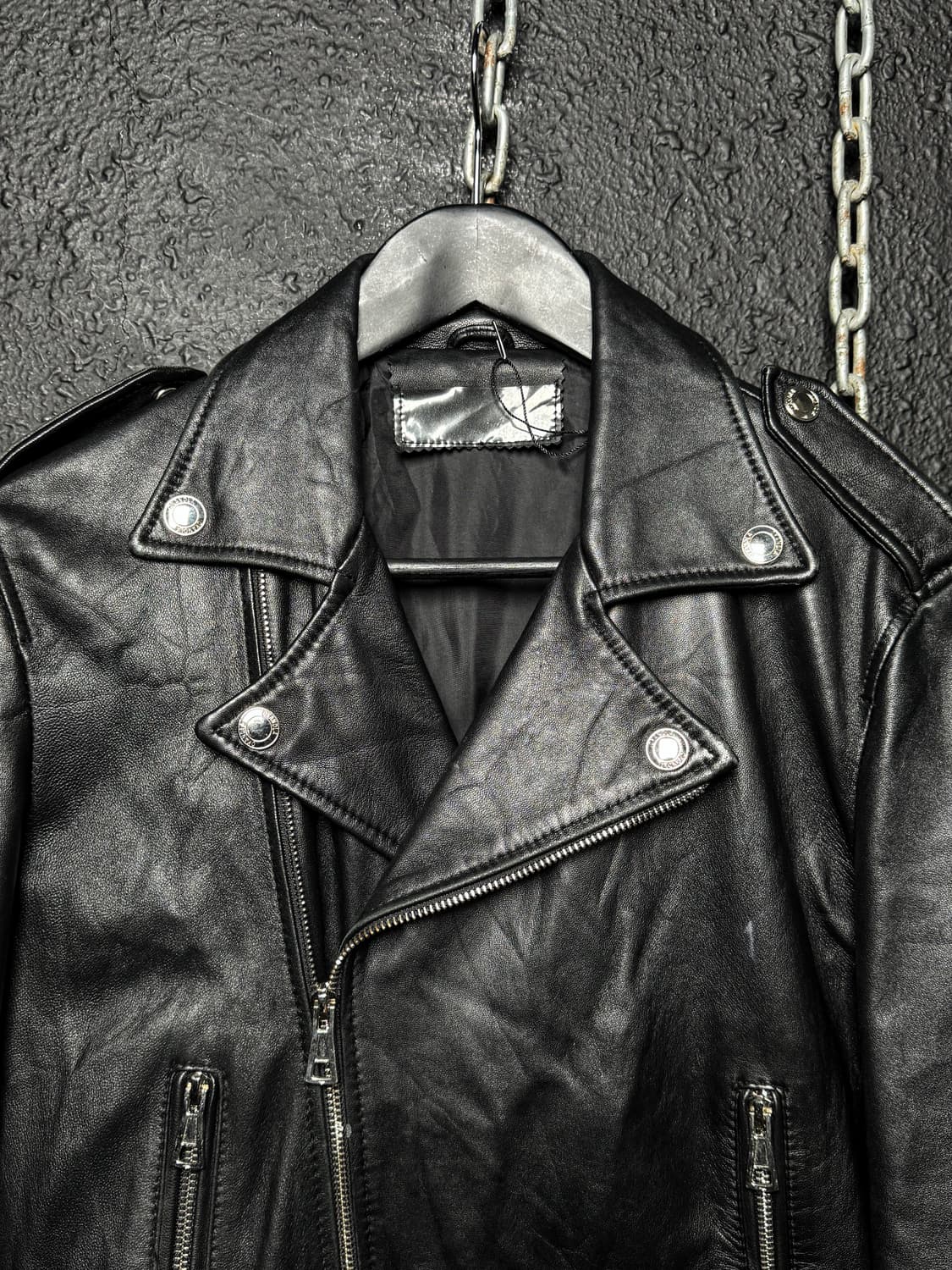 Japanese Leather Rider Jacket 상품이미지7