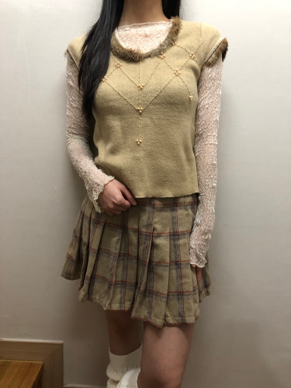 빈티지 베이지 코디셋(개별구매가능) 상품이미지7