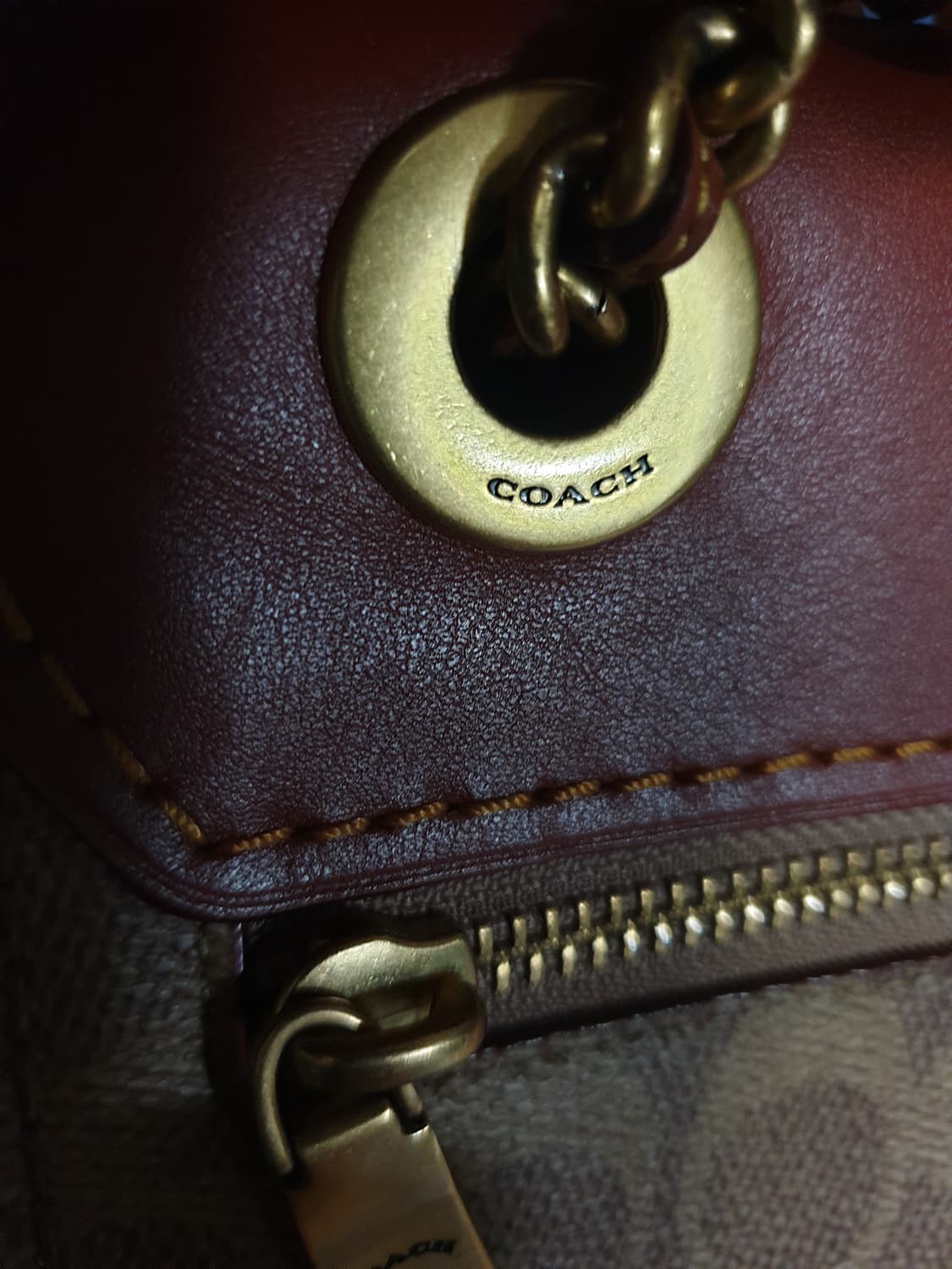 (단종매물) 코치 파커 컨버터블 코팅 캔버스 백팩 -38585 상품이미지6