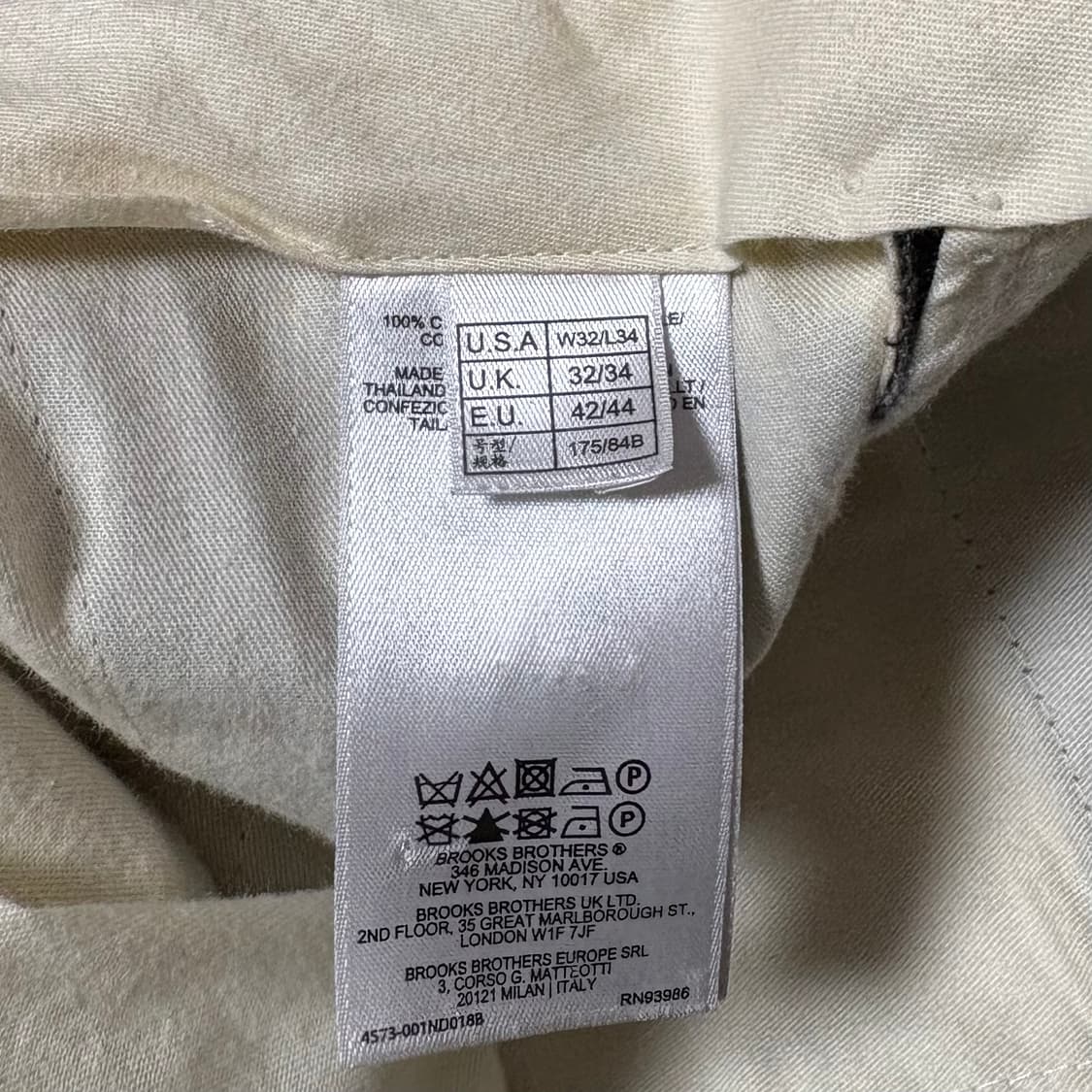 [32] 브룩스브라더스 레드플리스 트라우저 팬츠 상품이미지3