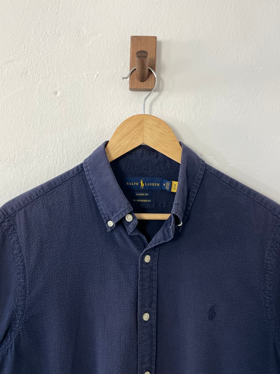 폴로 언턱드핏 반팔 셔츠  상품이미지2