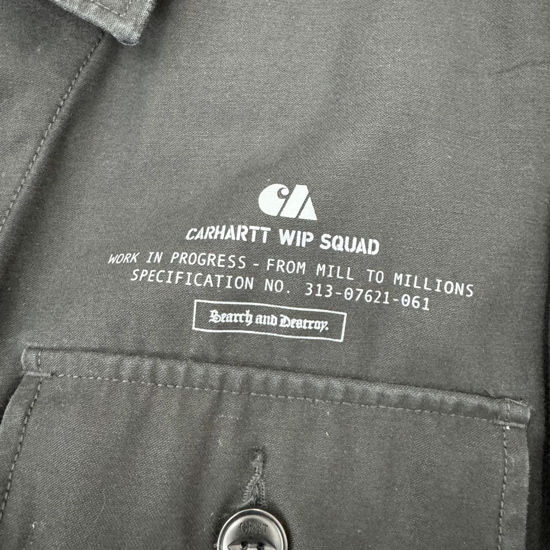XL 칼하트 WIP L/S 유틸리티 워크 셔츠 자켓  상품이미지5