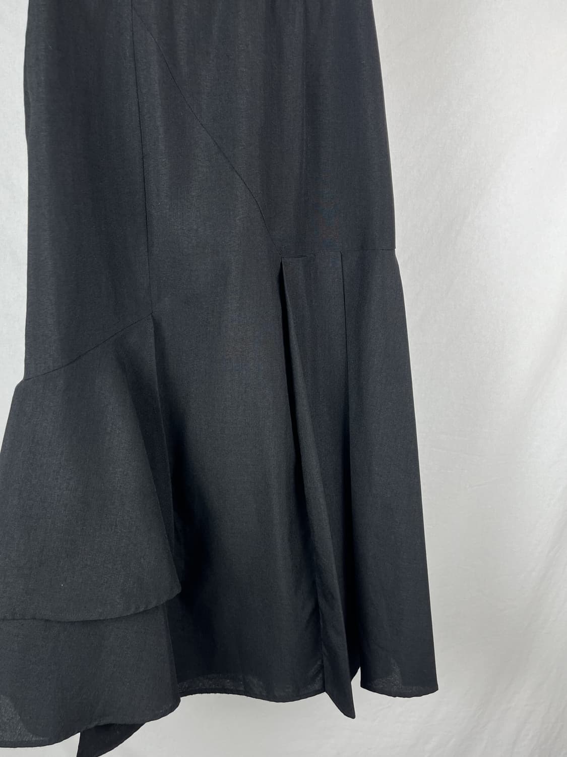 Vintage 절개 디테일 롱스커트 상품이미지4