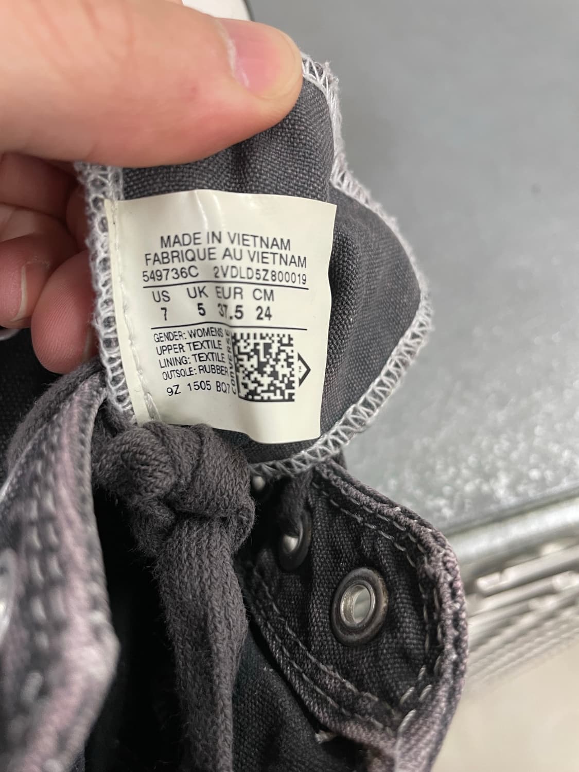 컨버스 여성 빈티지 더블지퍼 하이 240 상품이미지7