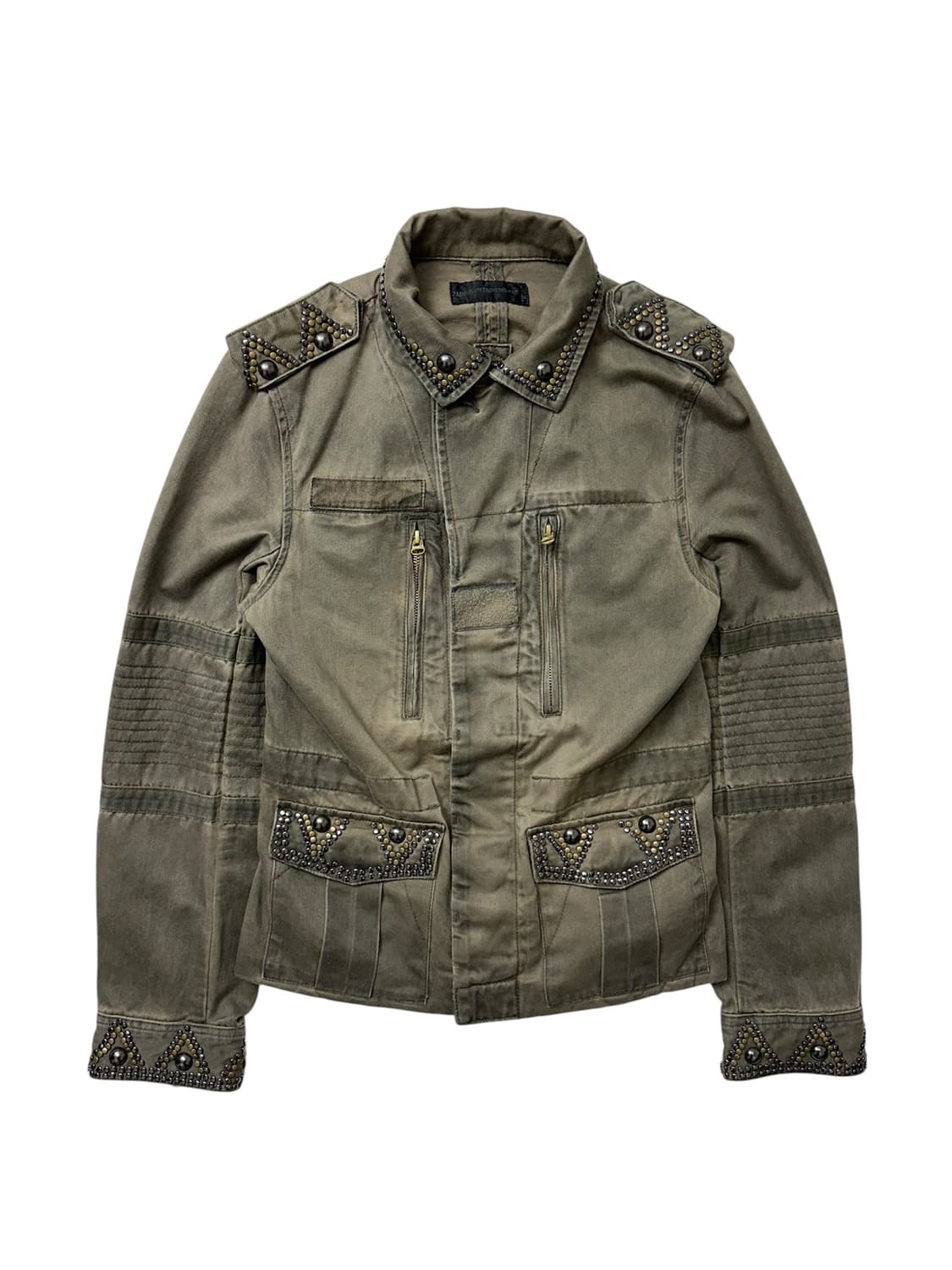 쟈딕앤볼테르 스터드 밀리터리 자켓 상품이미지1
