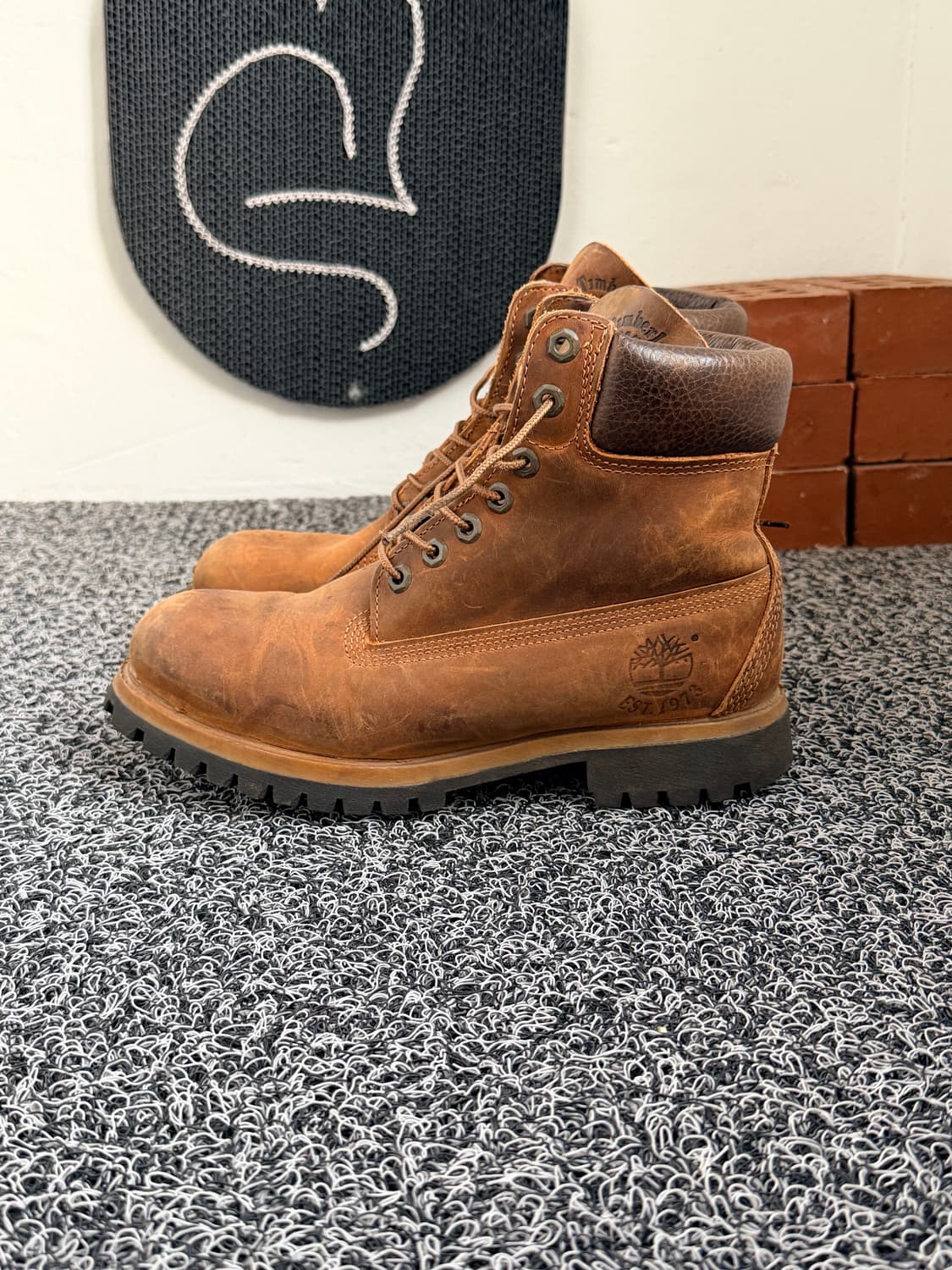 팀버랜드 6인치 프리미엄 부츠 255mm 상품이미지1