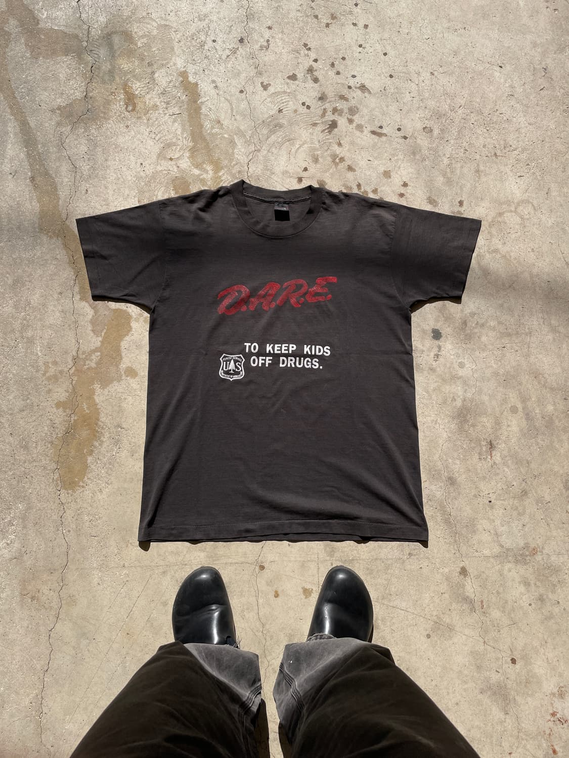 90s D.A.R.E. Single stitch 50/50 T-shirt 상품이미지3