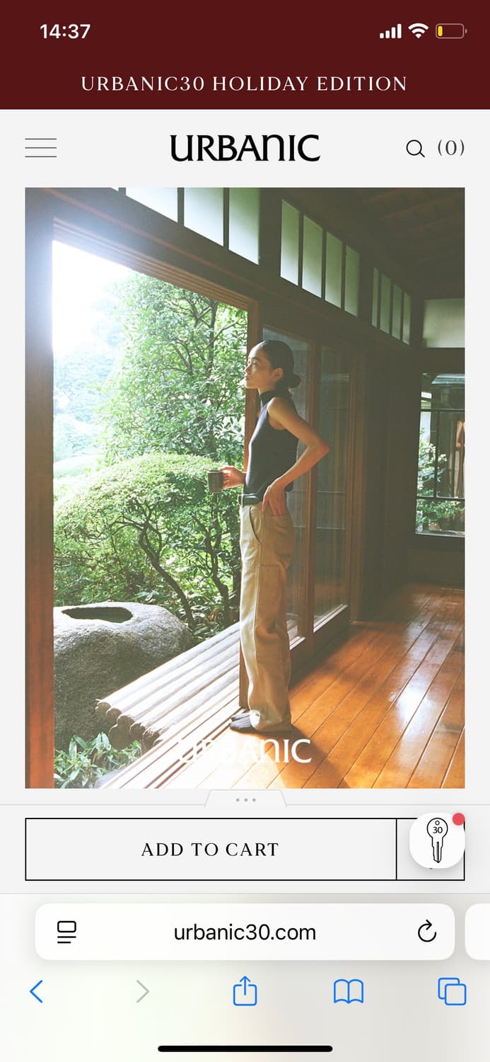 (새상품)얼바닉 카나비 슬리브리스 니트 상품이미지2