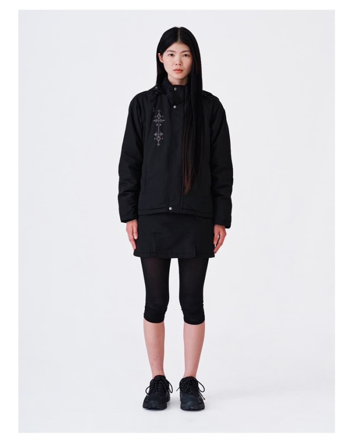 웰빙 익스프레스 패딩S Field Parka BLk 상품이미지2