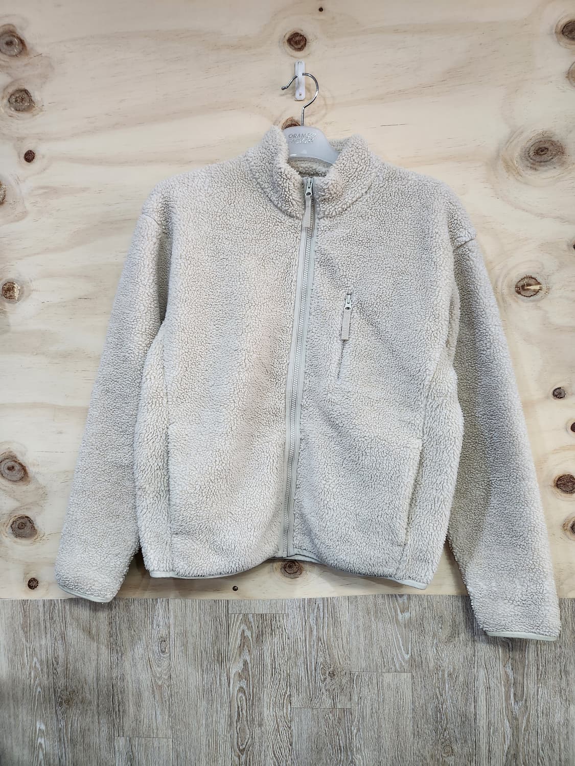 580) 지오다노 뽀글이 후리스 자켓 상품이미지1