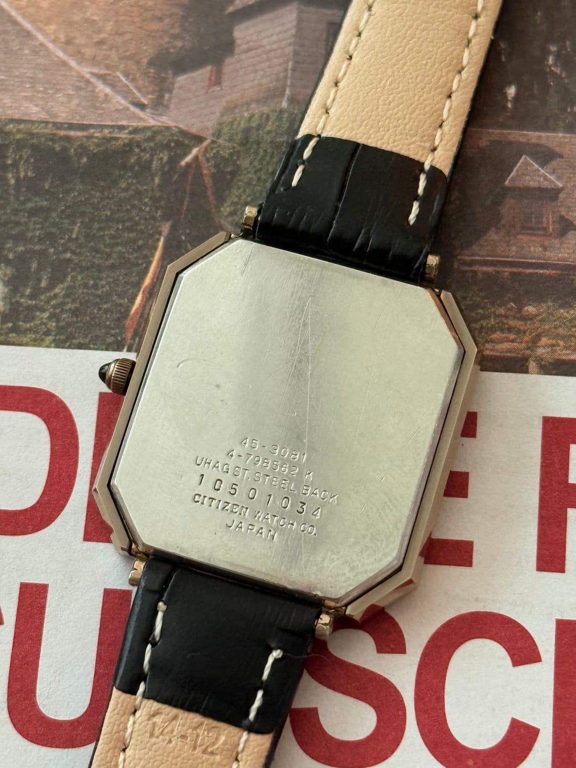 Citizen 시티즌 Exceed Black Cabochon 상품이미지8